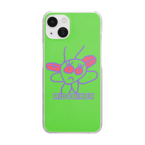 MIDORI KUN(みどりくん) Clear Smartphone Case