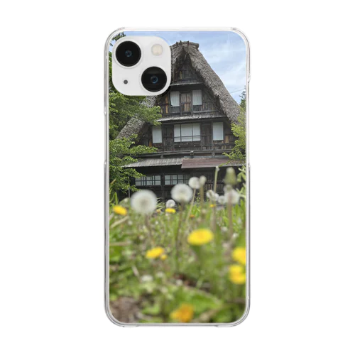 白川郷・五箇山の合掌造り集落 Clear Smartphone Case