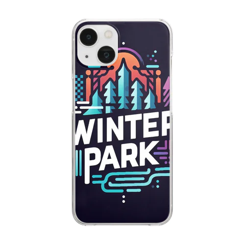 【WINTER PARK】VOL.01 Clear Smartphone Case