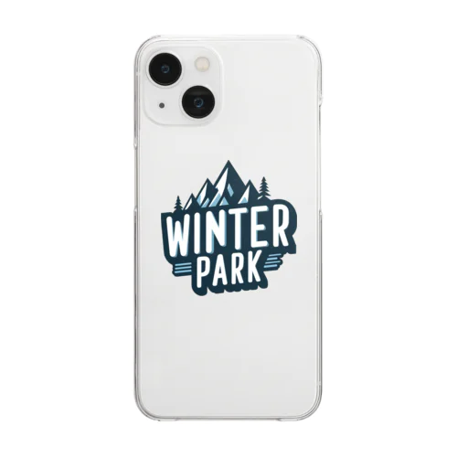 【WINTER PARK】VOL.03 クリアスマホケース