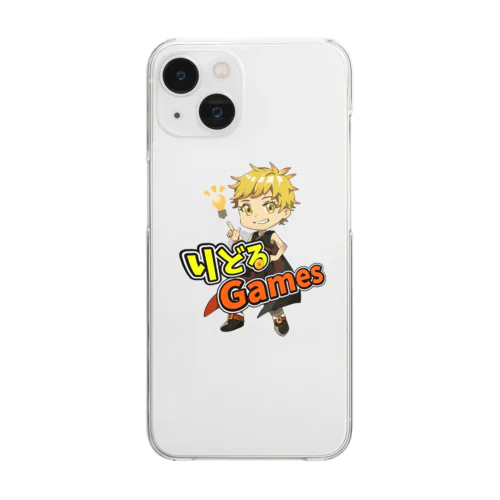 りどるGamesグッズ Clear Smartphone Case