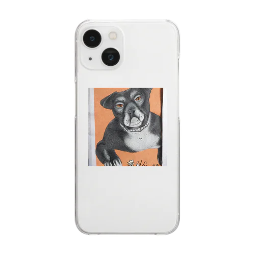 犬 Clear Smartphone Case