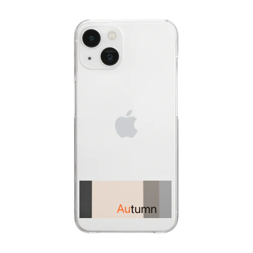 Autumn 秋 Clear Smartphone Case