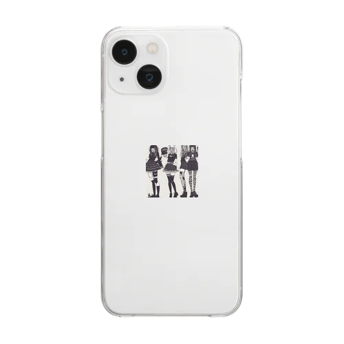 キモ＆キュート Clear Smartphone Case