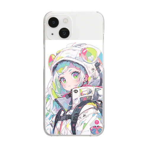 Cosmic Frontier Clear Smartphone Case