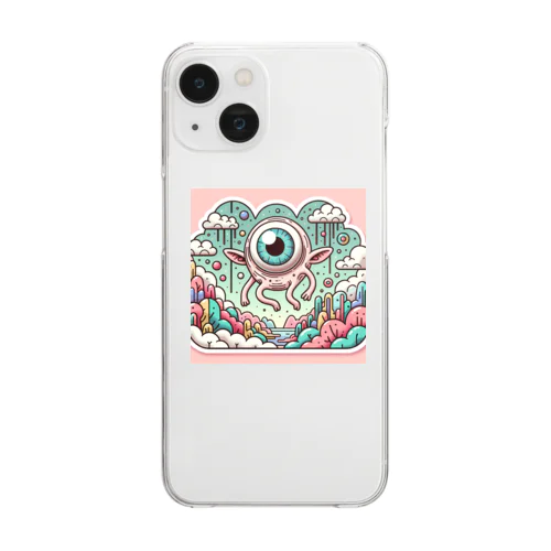 メルヘン怪物i【個性的】【カラフル】 Clear Smartphone Case