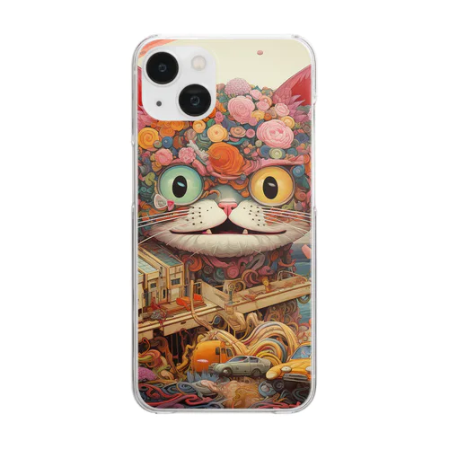 Nekomami-Collection Clear Smartphone Case