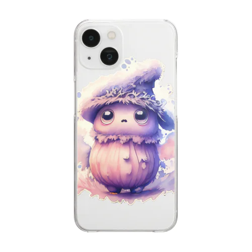 魔法使い見習い Clear Smartphone Case