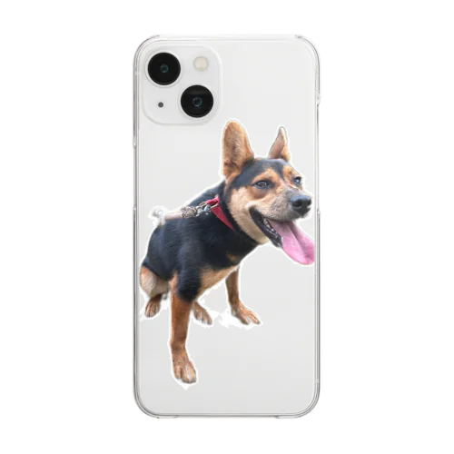うちの犬 Clear Smartphone Case