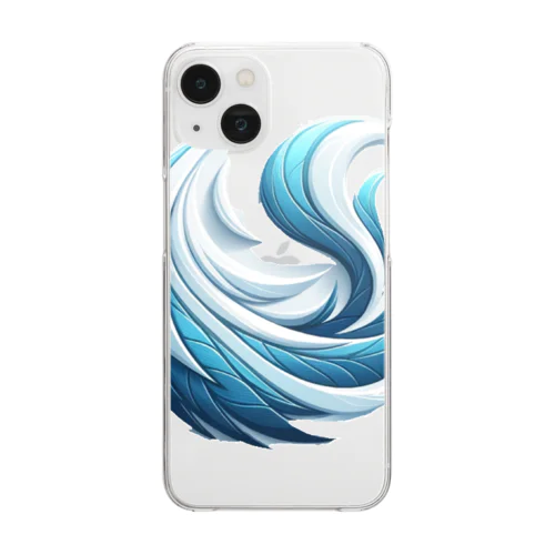 氷結の旋風 Clear Smartphone Case