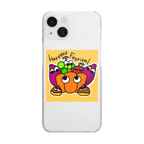 秋の収穫祭 Clear Smartphone Case