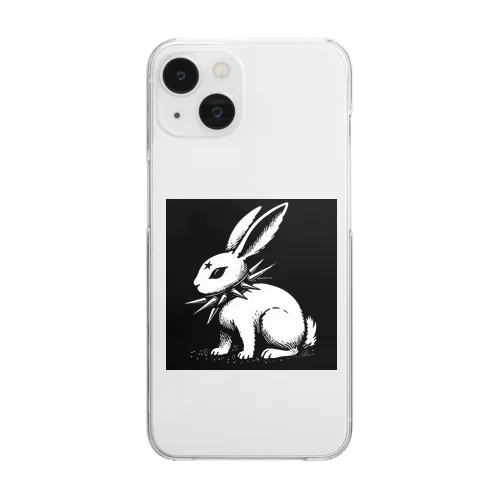 うさぎ☆ROCK Clear Smartphone Case