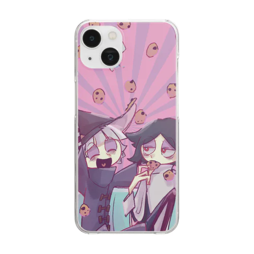 🧟‍♂️Hungry grave🧟‍♀️ Clear Smartphone Case