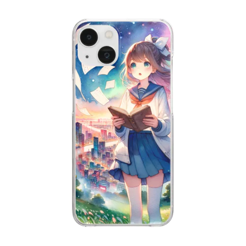 dreaming diary Clear Smartphone Case