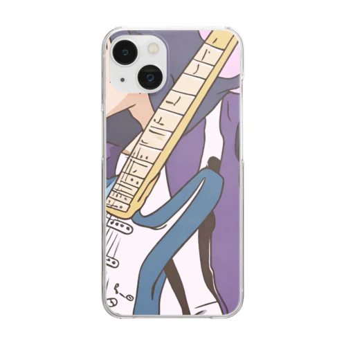 Slash Girl Clear Smartphone Case