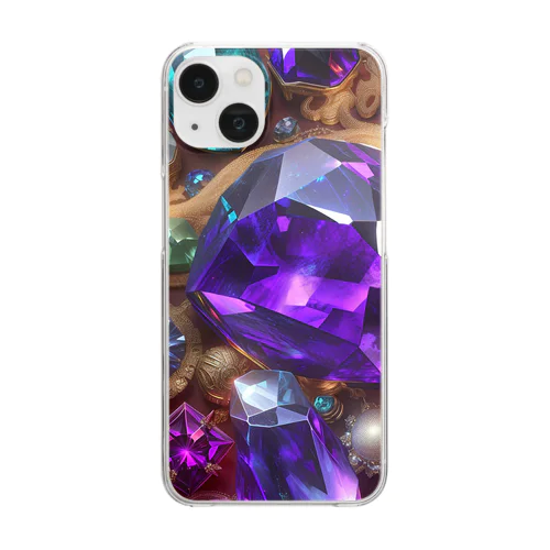 宝石 Clear Smartphone Case