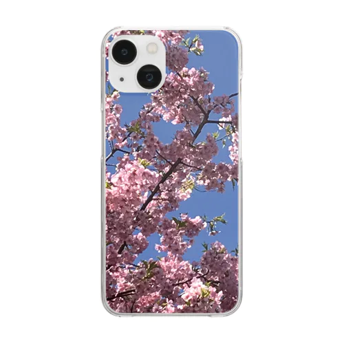 桜🌸 クリアスマホケース