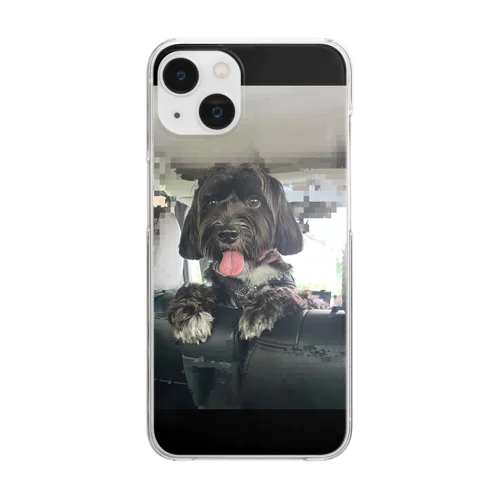 犬の弦之助（げんのすけ）ケータイケース Clear Smartphone Case