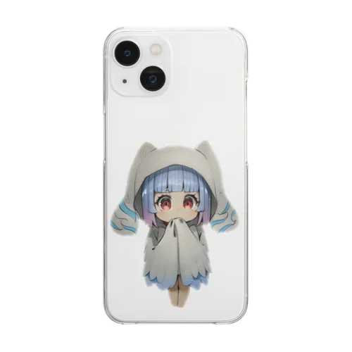 兎屋の兎は飼われない Clear Smartphone Case