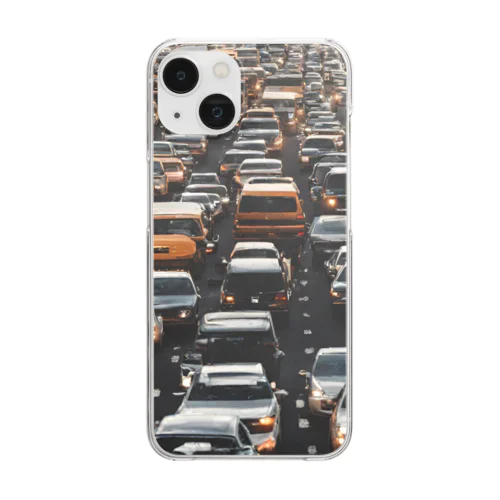 Traffic Jam Clear Smartphone Case