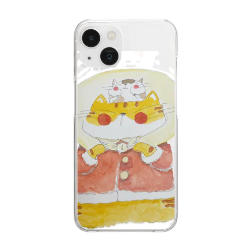 サンタさんのお手伝い Clear Smartphone Case