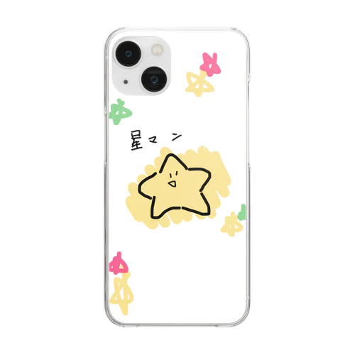 星マン1 Clear Smartphone Case