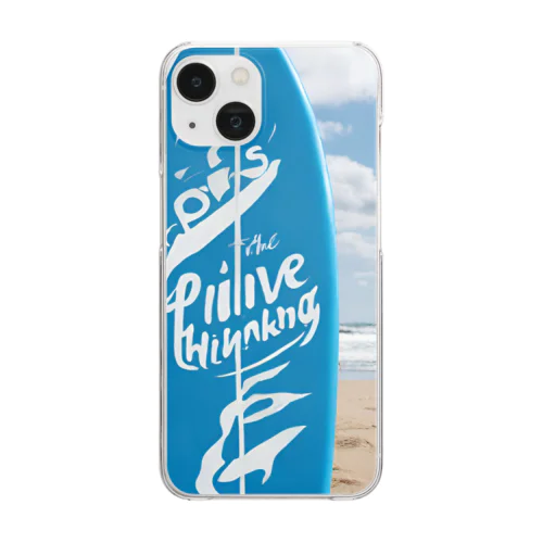 "Positive Thinking"  Clear Smartphone Case