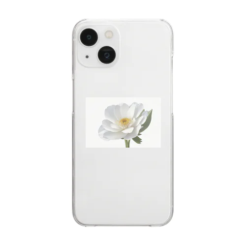 心を洗い清めてくれる美しい花 Clear Smartphone Case