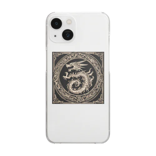龍の紋章 Clear Smartphone Case