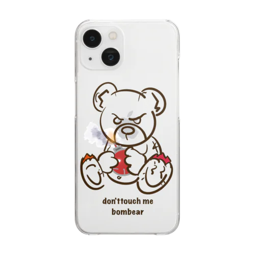 BOMBONE “ボムベアー” Clear Smartphone Case
