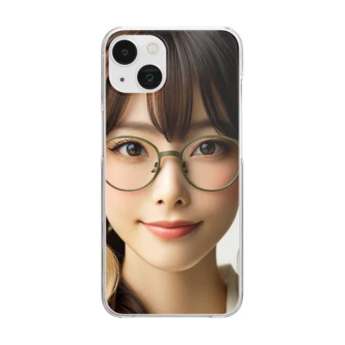 トリビアマスター サリリン Clear Smartphone Case