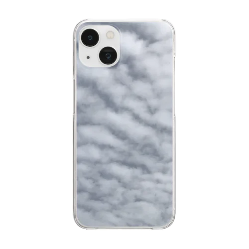 うろこ雲 Clear Smartphone Case