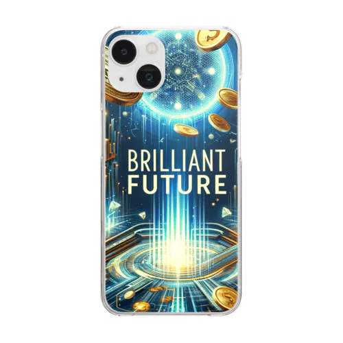 【公式】金運アップBrilliant Future Clear Smartphone Case