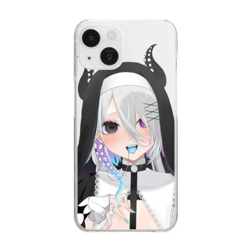 蛸を崇めよ Clear Smartphone Case