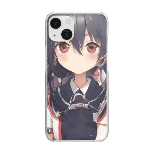 萌え萌え Clear Smartphone Case