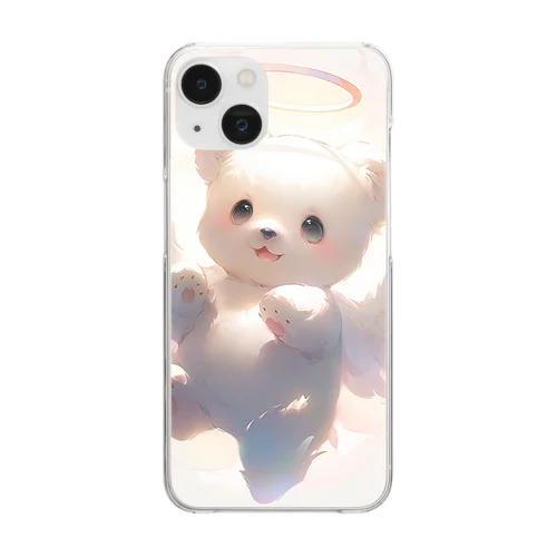 天使くまちゃん໒꒱⡱ Clear Smartphone Case