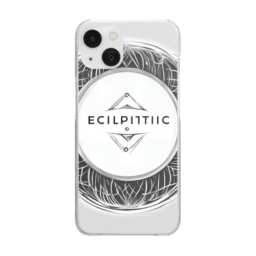 Ecliptic Threads Monochrome Edition クリアスマホケース