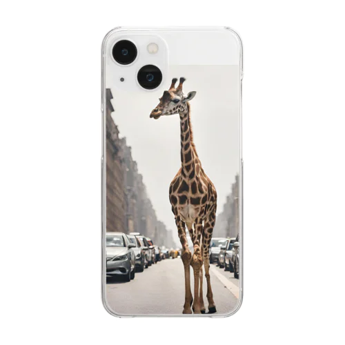 Walking kirin Clear Smartphone Case