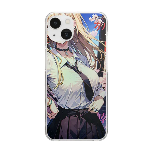 漫画の表紙 Clear Smartphone Case