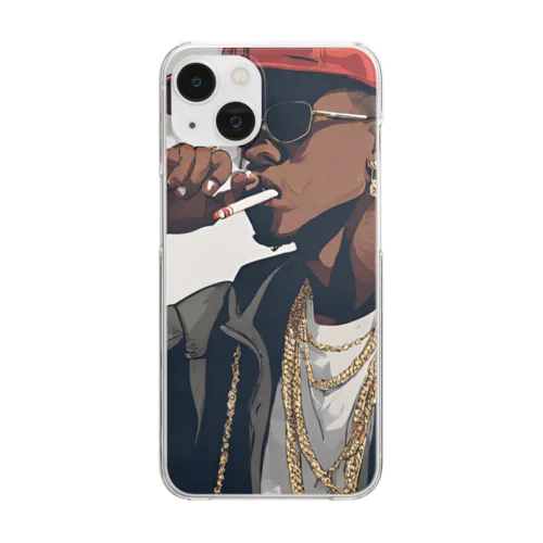 Smokin' Rhymes Attire Clear Smartphone Case