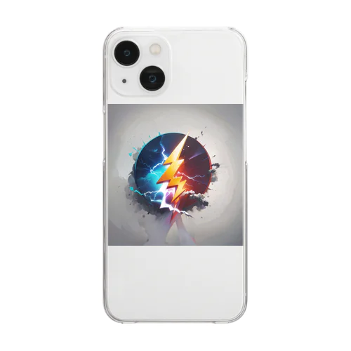 稲妻デンジャラス Clear Smartphone Case