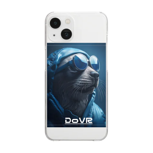DoVR コバルトアザラシ Clear Smartphone Case