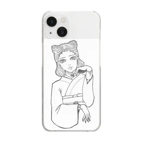 バステト神２ Clear Smartphone Case