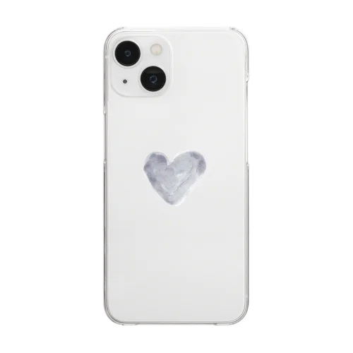 heart Clear Smartphone Case