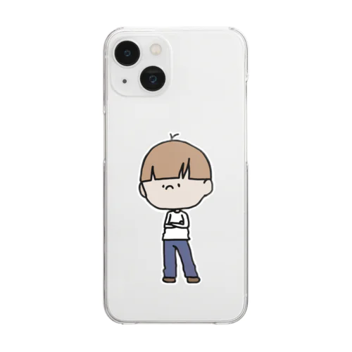 おかっぱぼーい Clear Smartphone Case