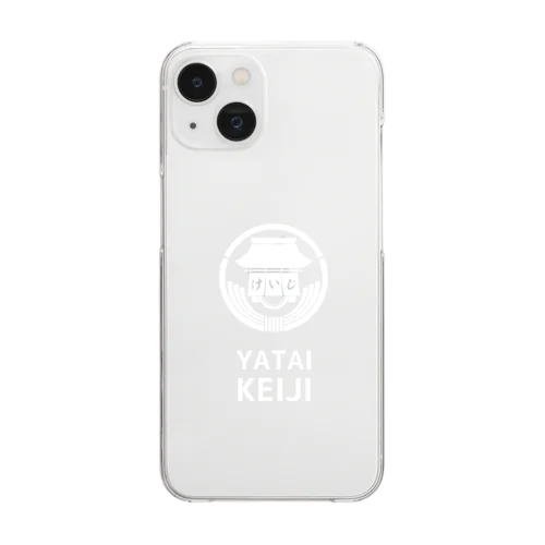 YATAIKEIJI ROGO DESIGN Clear Smartphone Case