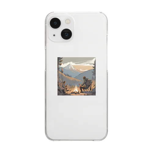 Camp life Clear Smartphone Case