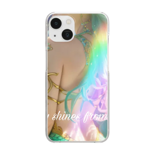 Beauty shines from within Clear Smartphone Case