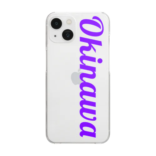 Okinawaケース Clear Smartphone Case