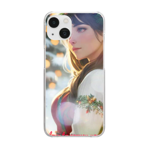 Dedicate love to convey your feelings Clear Smartphone Case